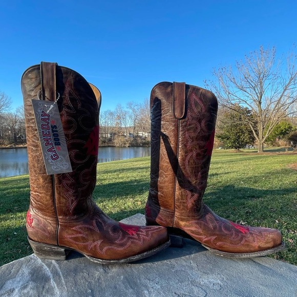 Washington State Cougars Gameday Boots Cowboy Boots - Picture 7 of 9